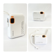 تصویر  پاوربانک آران مدل DX-03 ظرفیت ۱۰ هزار میلی آمپر ساعت فست شارژ