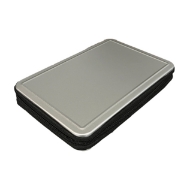 تصویر  کیف ابزار کتابی بدنه فلزی - 25 ابزاره 