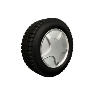 تصویر  جعبه ابزار 24 تکه  مدل تایر قطر 16cm