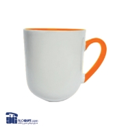 تصویر  ماگ  سرامیکی دسته و داخل رنگی