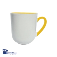 تصویر  ماگ  سرامیکی دسته و داخل رنگی