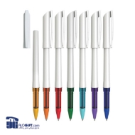 تصویر  خودکار پلاستیکی سرپیچ نقره ای 