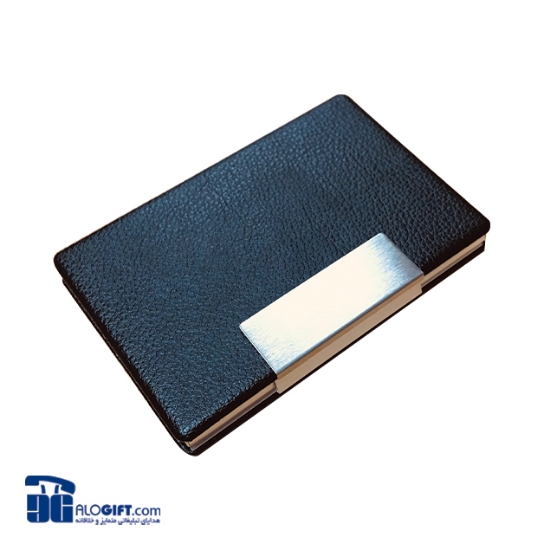 تصویر  جاکارتی چرمی پلاک مستطیل