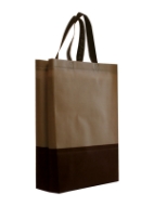 تصویر  ساک دستی تبلیغاتی پارچه ای عمودی ۱۰×۴۰×۳۰ سانتی متر باکس بگ دو تکه