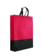 تصویر  ساک دستی تبلیغاتی پارچه ای عمودی ۱۰×۴۰×۳۰ سانتی متر باکس بگ دو تکه