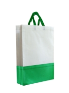 تصویر  ساک دستی تبلیغاتی پارچه ای عمودی ۱۰×۴۰×۳۰ سانتی متر باکس بگ دو تکه