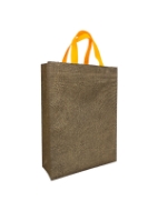 تصویر  ساک دستی تبلیغاتی پارچه ای عمودی ۱۰×۴۰×۳۰ سانتی متر باکس بگ طرح کجراه