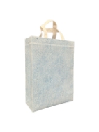 تصویر  ساک دستی تبلیغاتی پارچه ای عمودی ۱۰×۴۰×۳۰ سانتی متر باکس بگ طرح کجراه