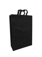 تصویر  ساک دستی تبلیغاتی پارچه ای عمودی 10×40×30 سانتی متر باکس بگ طرح مشبک