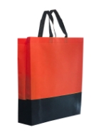 تصویر  ساک دستی تبلیغاتی پارچه ای عمودی 410×45×40 سانتی متر دو تکه