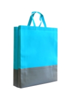 تصویر  ساک دستی تبلیغاتی پارچه ای عمودی 410×45×40 سانتی متر دو تکه