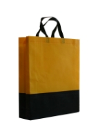 تصویر  ساک دستی تبلیغاتی پارچه ای عمودی 410×45×40 سانتی متر دو تکه