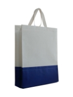 تصویر  ساک دستی تبلیغاتی پارچه ای عمودی 410×45×40 سانتی متر دو تکه