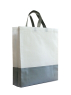 تصویر  ساک دستی تبلیغاتی پارچه ای عمودی 410×45×40 سانتی متر دو تکه