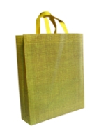 تصویر  ساک دستی تبلیغاتی پارچه ای عمودی ۱۰×۴۵×۴۰ سانتی متر باکس بگ طرح کتان