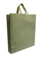 تصویر  ساک دستی تبلیغاتی پارچه ای عمودی ۱۰×۴۵×۴۰ سانتی متر باکس بگ طرح بته جقه