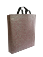 تصویر  ساک دستی تبلیغاتی پارچه ای عمودی ۱۰×۴۵×۴۰ سانتی متر باکس بگ طرح بته جقه