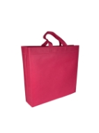 تصویر  ساک دستی تبلیغاتی پارچه ای مربعی ۱۰×۲۷×۳۰ سانتی متر باکس بگ