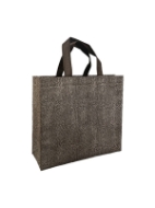 تصویر  ساک دستی تبلیغاتی پارچه ای مربعی ۱۰×۲۷×۳۰ سانتی متر باکس بگ طرح کجراه