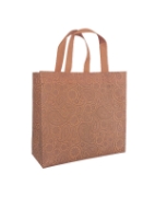 تصویر  ساک دستی تبلیغاتی پارچه ای مربعی ۱۰×۲۷×۳۰ سانتی متر باکس بگ طرح بته جقه