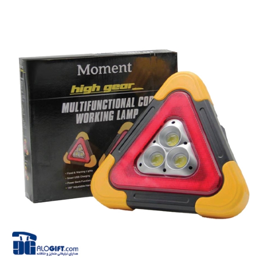تصویر  مثلث چراغ خطر برند moment