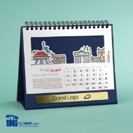 تصویر  تقويم روميزي پايه گالينگور مدل ديار