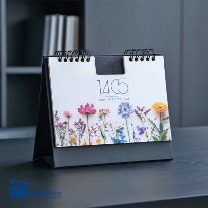 تصویر  تقويم روميزي پايه گالينگور مدل وينا