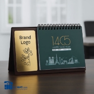 تصویر  تقويم روميزي پايه MDF مدل پارسا