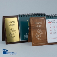 تصویر  تقويم روميزي پايه MDF مدل پارسا