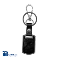 تصویر  جاکلیدی فلزی مستطیلی براق قلابدار 