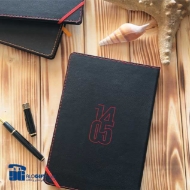 تصویر  سالنامه وزیری روزانه جلدچرم لیزری مدل رومنس