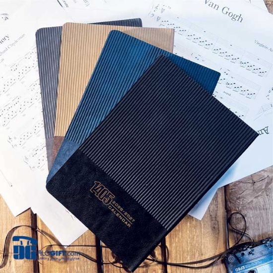 تصویر  سالنامه  اروپایی جلدنرم کبریتی مدل ملودی