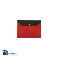 تصویر  پوشه A5 دکمه دار دو رنگ