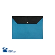 تصویر  پوشه A4 دکمه دار دو رنگ