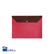 تصویر  پوشه A4 دکمه دار دو رنگ