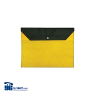 تصویر  پوشه A4 دکمه دار دو رنگ