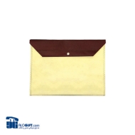 تصویر  پوشه A4 دکمه دار دو رنگ