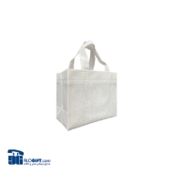 تصویر  ساک دستی تبلیغاتی پارچه ای مربعی 10×17×20 سانتی متر باکس بگ