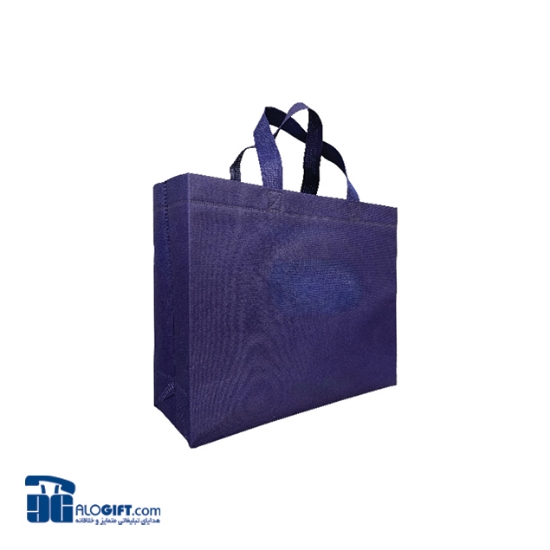تصویر  ساک دستی تبلیغاتی پارچه ای مربعی ۱۰×۲۷×۳۰ سانتی متر باکس بگ 