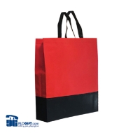 تصویر  ساک دستی تبلیغاتی پارچه ای عمودی 40x45x10  سانتی متر دو تکه