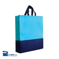 تصویر  ساک دستی تبلیغاتی پارچه ای عمودی 40x45x10  سانتی متر دو تکه