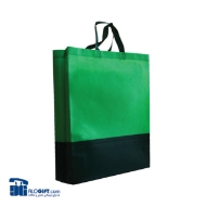 تصویر  ساک دستی تبلیغاتی پارچه ای عمودی 40x45x10  سانتی متر دو تکه