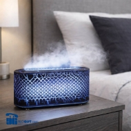 تصویر  بخور رومیزی طرح مشبک