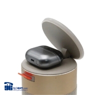 تصویر  اسپیکر وایرلس و هولدر موبایل